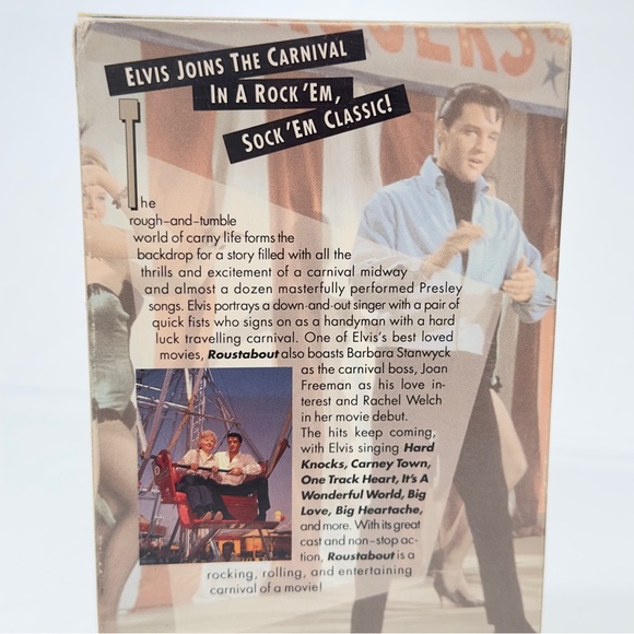 Elvis Presley roustabout vhs movie 1992 CBS FOX - Picture 7 of 10